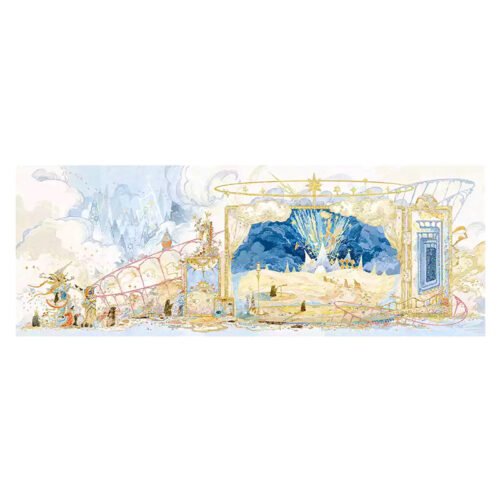 Seren Art-The Cycle of Becoming (4) Seren Art-1000pcs Jigsaw Puzzle-The Cycle of Becoming-All Things Drawn(Glow in the dark)