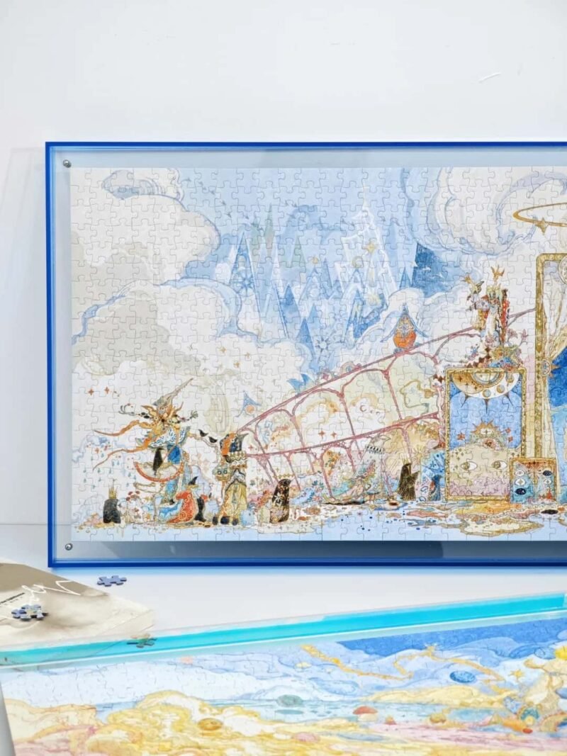 Seren Art-The Cycle of Becoming (7) Seren Art-1000pcs Jigsaw Puzzle-The Cycle of Becoming-All Things Drawn(Glow in the dark)