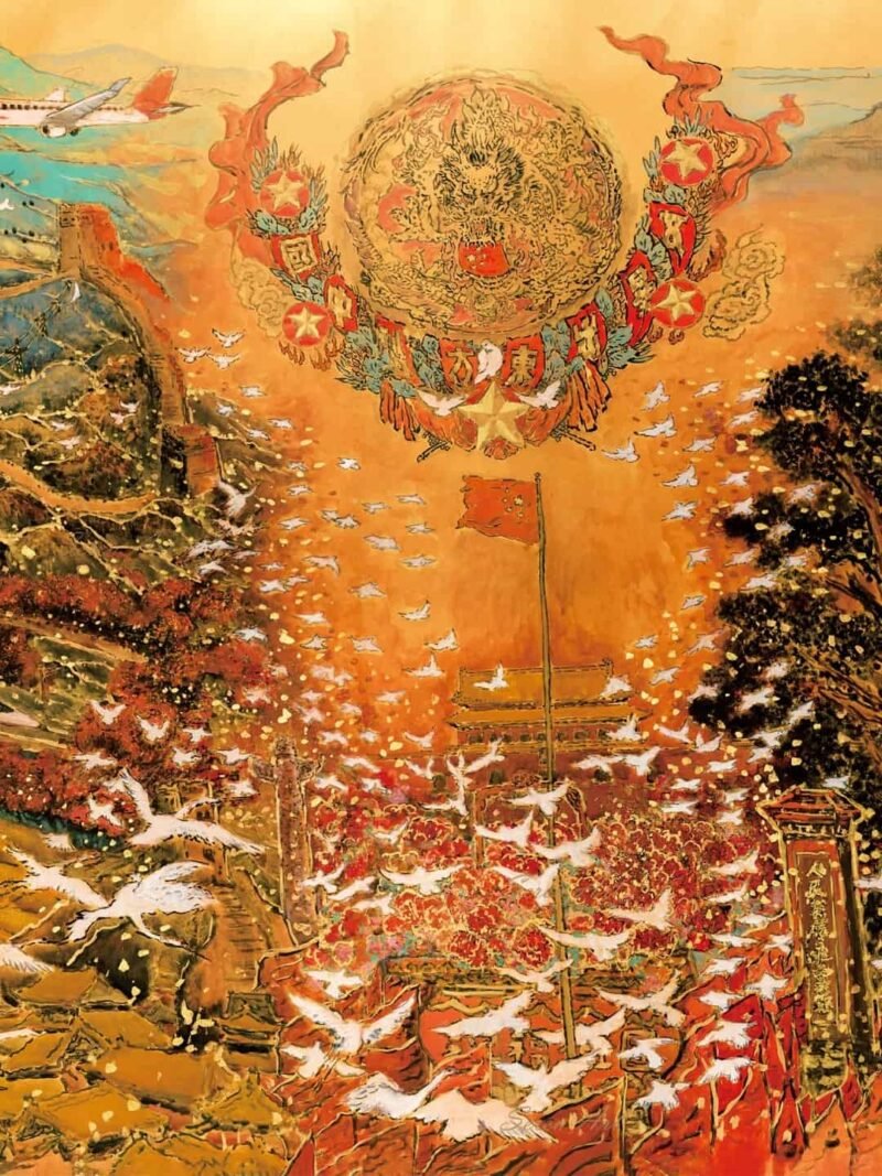 Seren Art-The Sacred Dragon Soars the Great Path (5) Seren Art-3000 Piece Puzzle-The Sacred Dragon Soars the Great Path