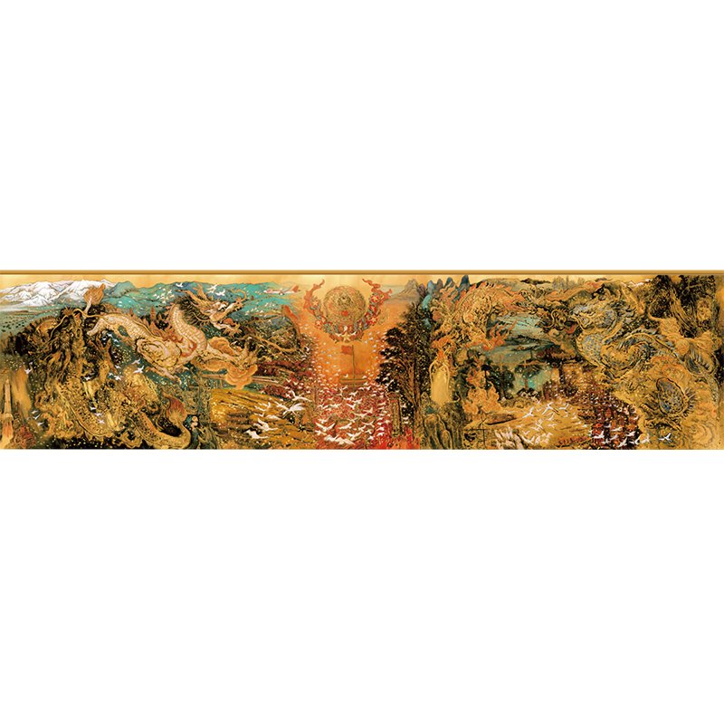 Seren Art-The Sacred Dragon Soars the Great Path Seren Art-3000 Piece Puzzle-The Sacred Dragon Soars the Great Path