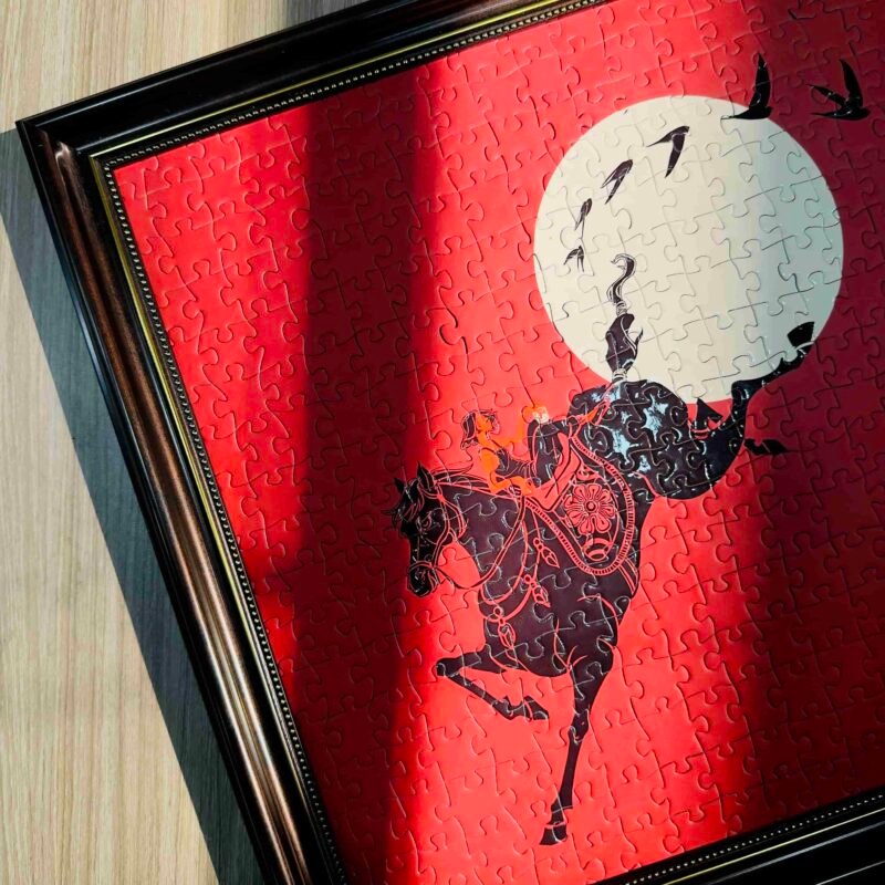 Soulpuzz-306pcs Jigsaw Puzzle-Galloping with Moon