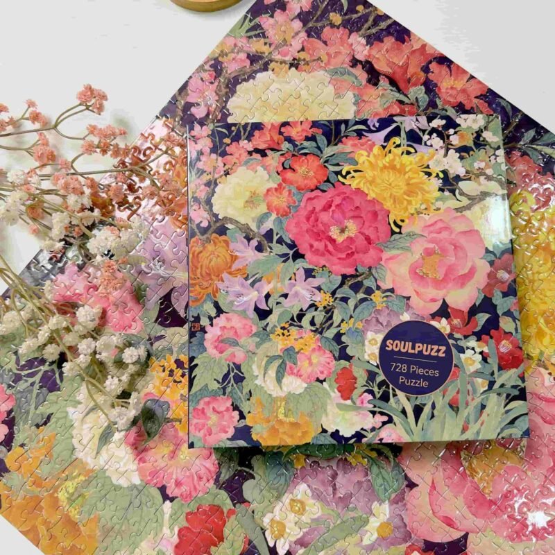 Soulpuzz-728pcs Jigsaw Puzzle-Prosperous Brocade