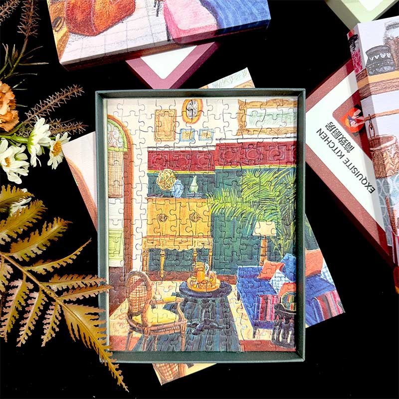 Soulpuzz-165pcs Jigsaw Puzzle-Retro Living Room