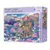 TuTuDingDang-500pcs Puzzle-The Girl's Escape-Sail To Liberty Island
