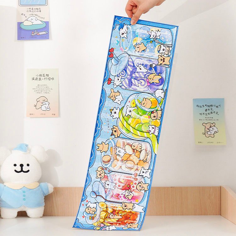 Toi-588pcs Jigsaw Puzzle-Maltese in the Cabinet