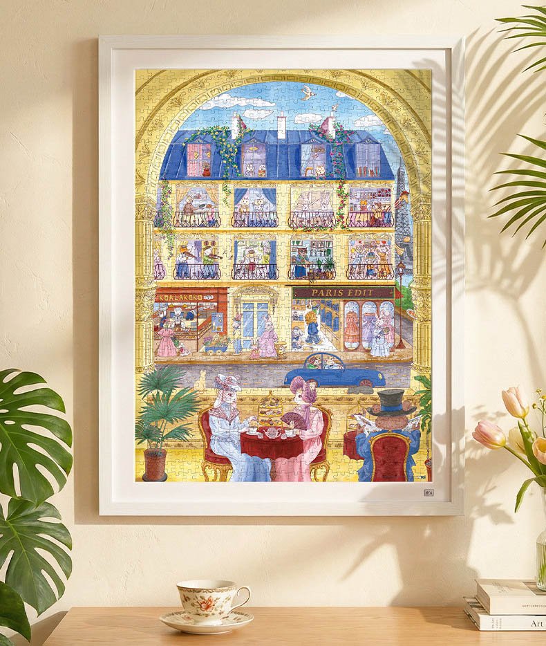 Toi-1000pcs Jigsaw Puzzle-Under the Eaves