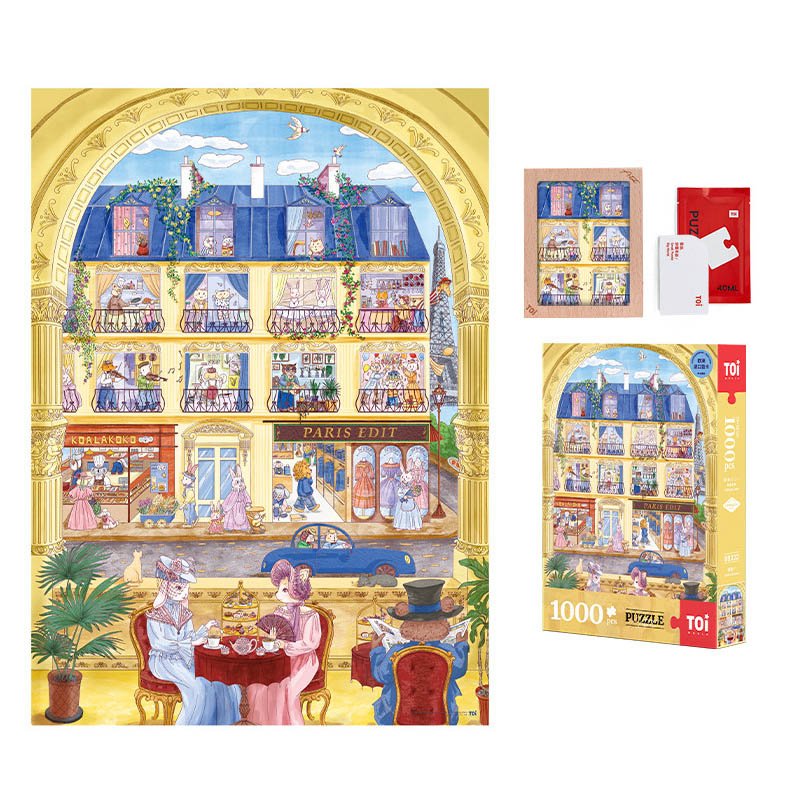 Toi-1000pcs Jigsaw Puzzle-Under the Eaves