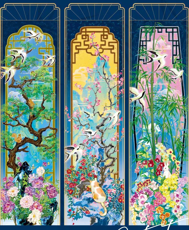 Toi Premium Holographic Puzzle-588pcs*3 Jigsaw Puzzle-The Vastness in a Glimpse