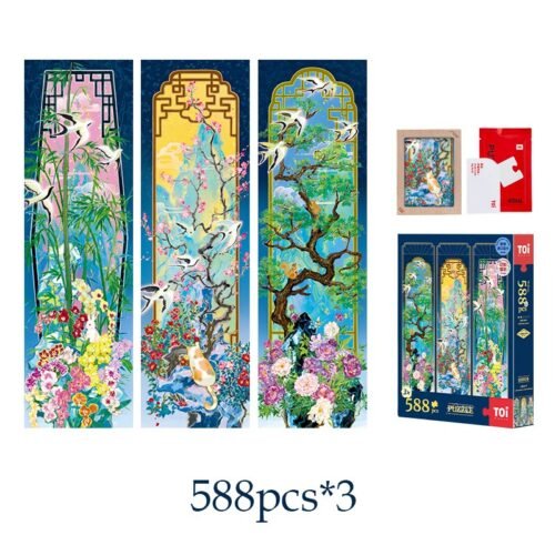 Toi Premium Holographic Puzzle-588pcs*3 Jigsaw Puzzle-The Vastness in a Glimpse