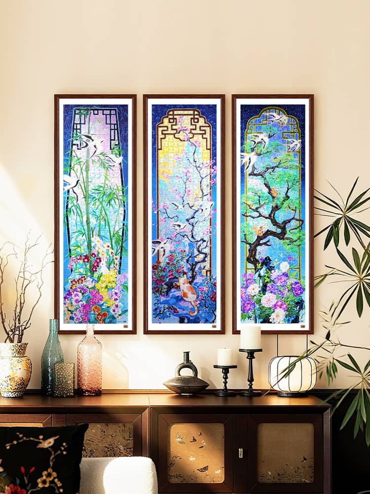 Toi Premium Holographic Puzzle-588pcs*3 Jigsaw Puzzle-The Vastness in a Glimpse