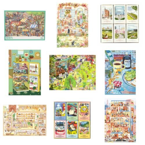 (Freeshipping from USA)1000 Piece Jigsaw Puzzles for Adults-Adorable Animal Series, Premium Non-AI Art