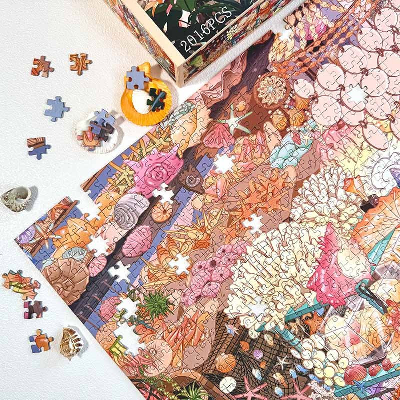 Tutudingdang-2016pcs Puzzle-Conch Store (4) TuTuDingDang-2016 Piece Puzzle-Conch Store
