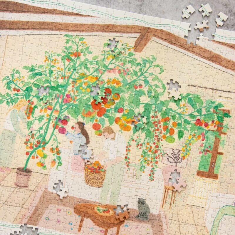 Watch Match-Double-side 1000pcs Jigsaw Puzzle-Because of Tomato