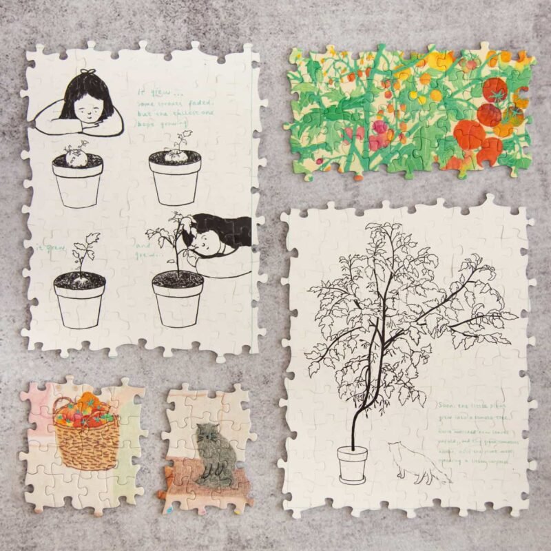 Watch Match-Double-side 1000pcs Jigsaw Puzzle-Because of Tomato