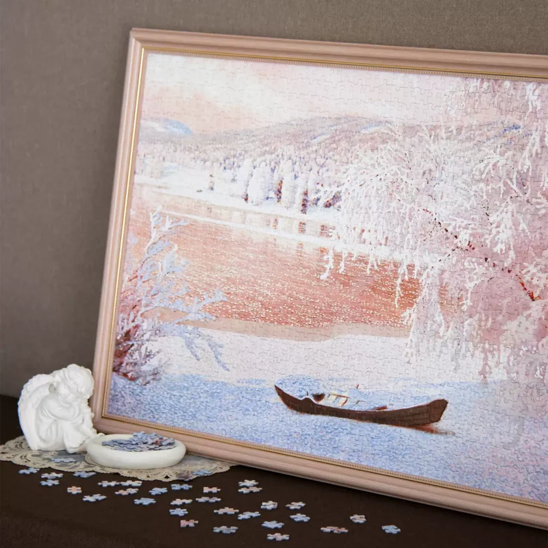 Watch Match-1000pcs Jigsaw Puzzle-White Frost in Sunshine