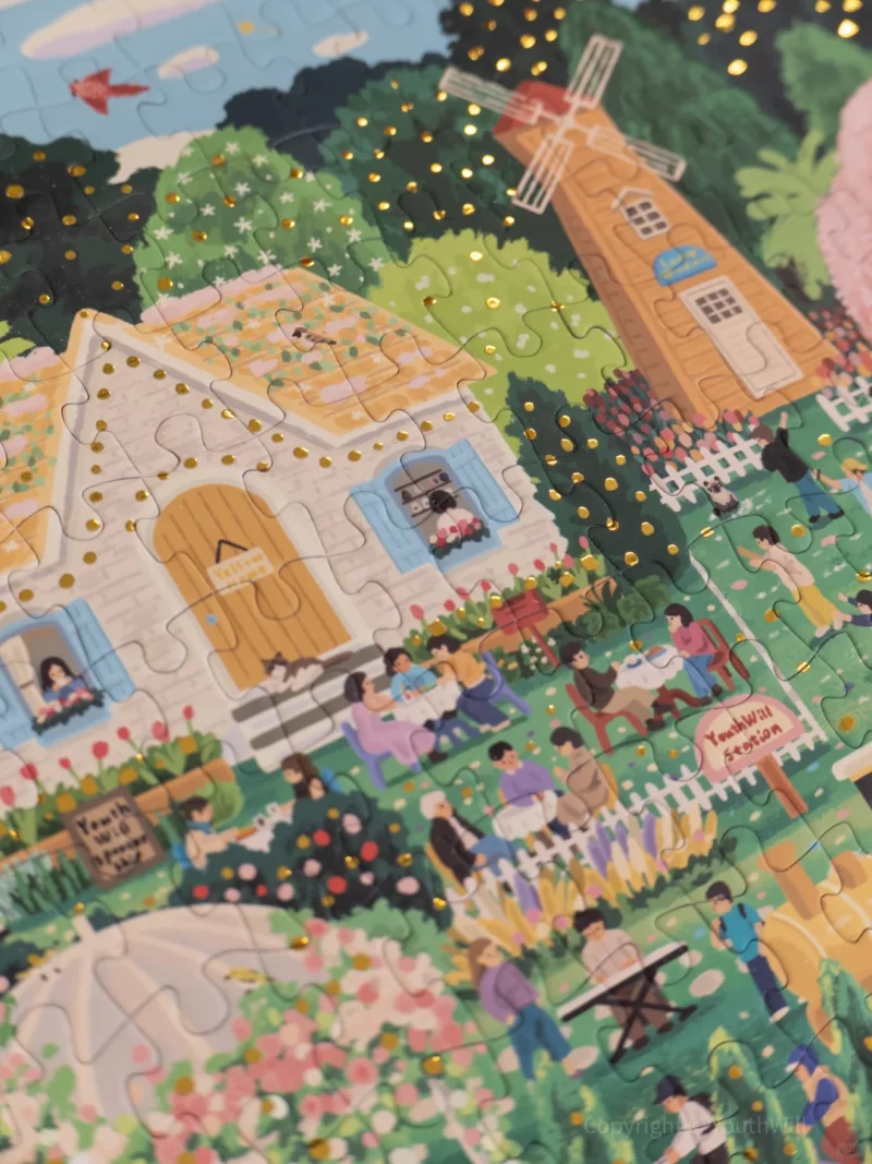 Youthwill-500pcs Jigsaw Puzzle-Spring Day