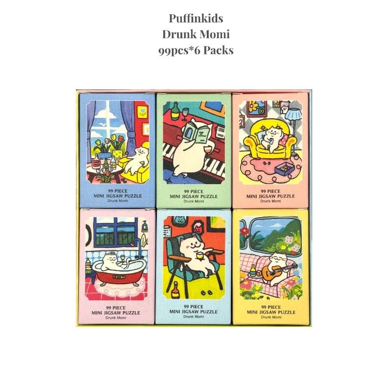 drunk Momi puzzle (Freeshipping from USA)1000 Piece Jigsaw Puzzles for Adults-Adorable Animal Series, Premium Non-AI Art