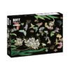 Boff-1000pcs Jigsaw Puzzle-Night-blooming Cereus and Butterflies(Gold Foil)