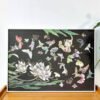 Boff-1000pcs Jigsaw Puzzle-Night-blooming Cereus and Butterflies(Gold Foil)