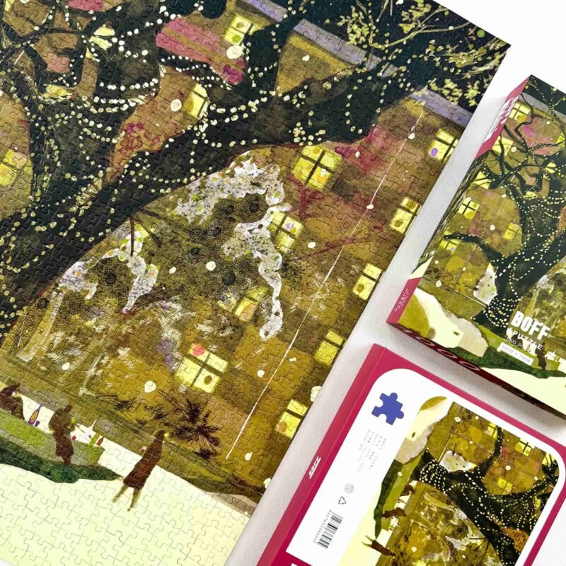 Boff-1000pcs Jigsaw Puzzle-Winter Feast(Gold Foil)