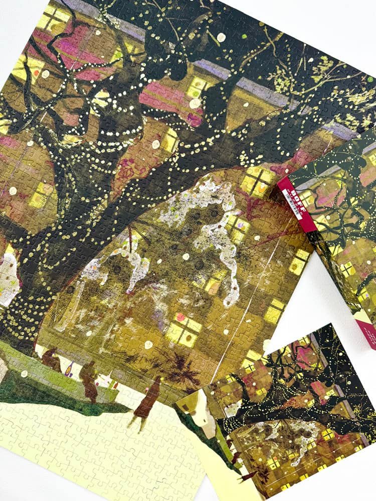 Boff-1000pcs Jigsaw Puzzle-Winter Feast(Gold Foil)