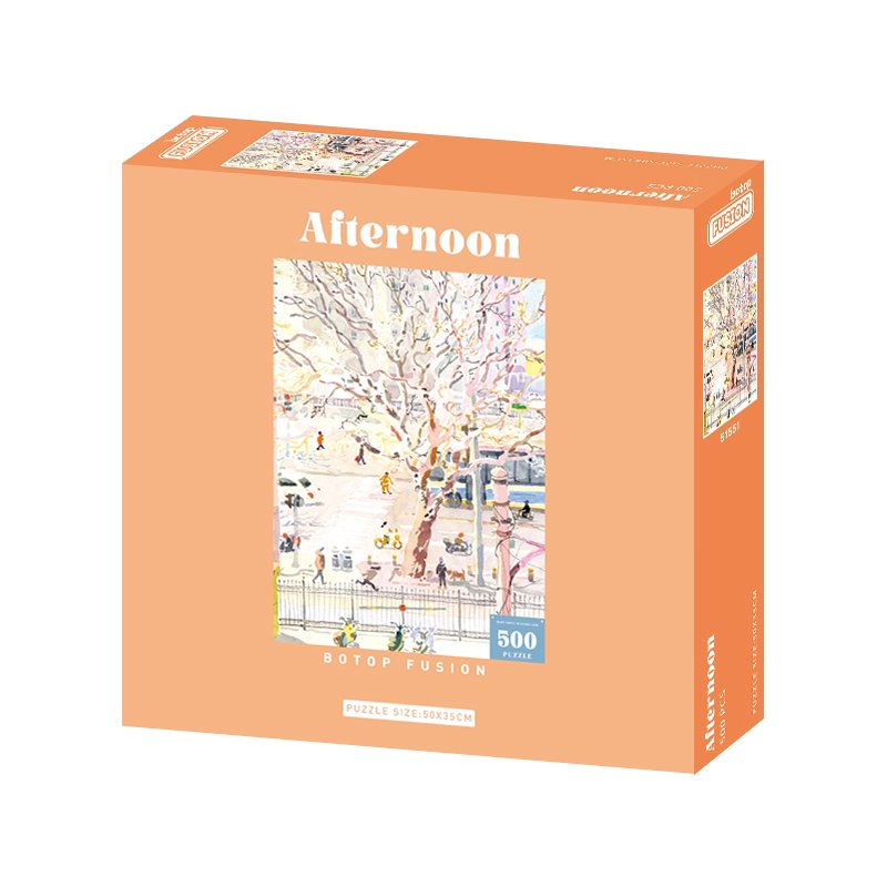 Botop Fusion-500pcs Jigsaw Puzzle-Afternoon