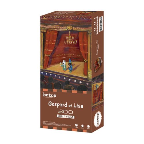 Discontinued-Botop-300pcs Jigsaw Puzzle-Gaspard et Lisa-Show