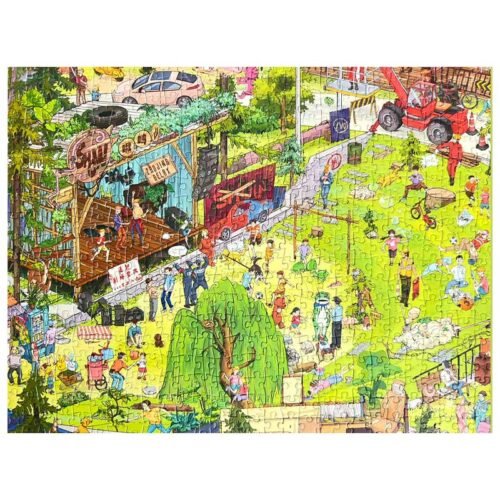 Botop Fusion-1000pcs Jigsaw Puzzle-Jiu Ming Mountain