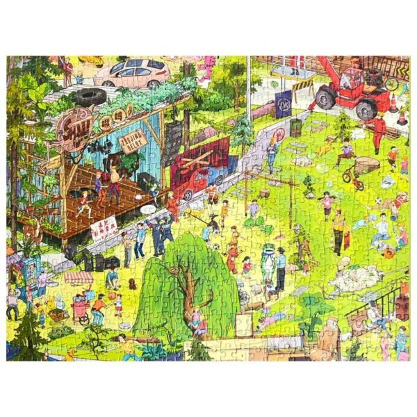 Botop Fusion-1000pcs Jigsaw Puzzle-Jiu Ming Mountain