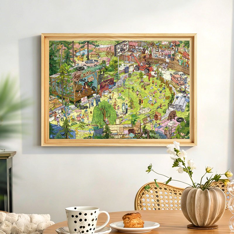 Botop Fusion-1000pcs Jigsaw Puzzle-Jiu Ming Mountain