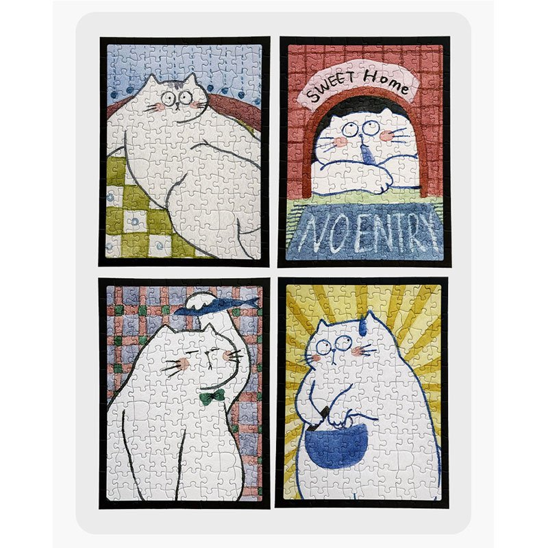 Bubble Puzzle-130pcs Jigsaw Puzzle-Doraemon Cat