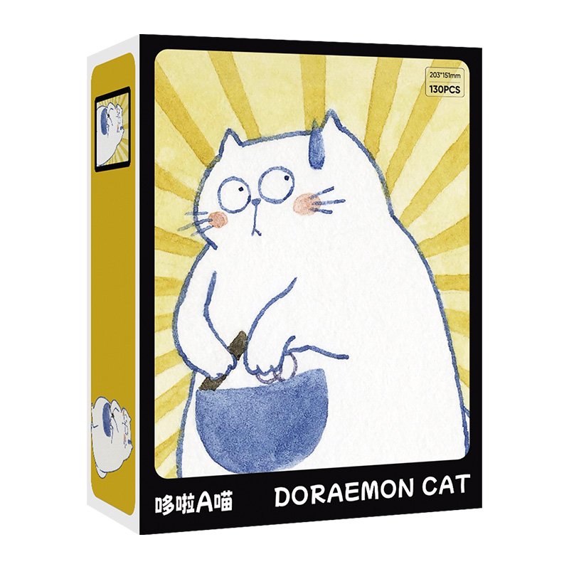 Bubble Puzzle-130pcs Jigsaw Puzzle-Doraemon Cat