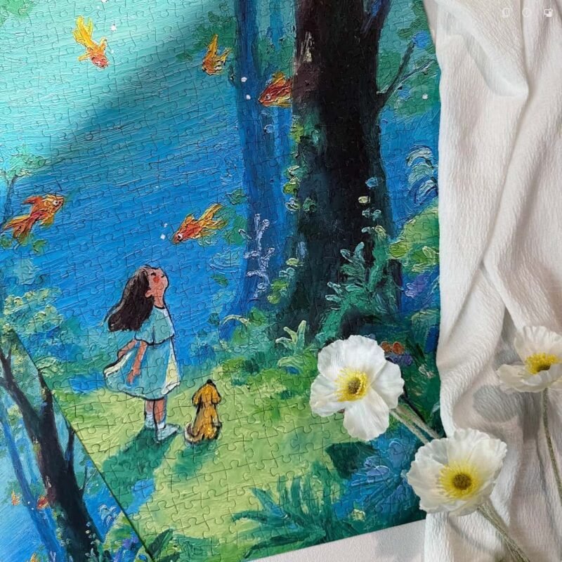 TuTuDingDang-1000 Piece-Goldfish Forest