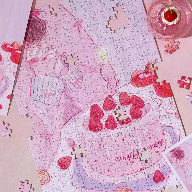 Bubble Puzzle-300pcs Jigsaw Puzzle-Happy Birthday