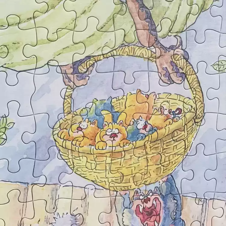 Kors-500pcs Jigsaw Puzzle-Catch The Thieve