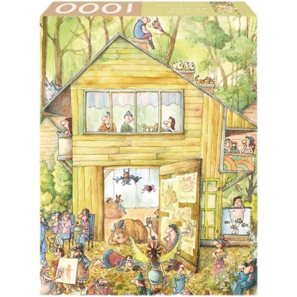Kors-1000pcs Jigsaw Puzzle-Utopia in the Woods