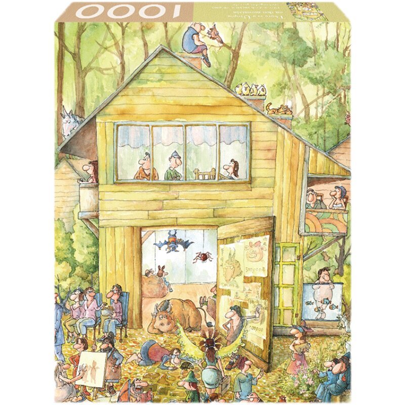 Kors-1000pcs Jigsaw Puzzle-Utopia in the Woods