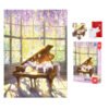 Toi-1000pcs Jigsaw Puzzle-Piano Under the Wisteria