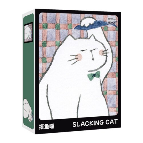 Bubble Puzzle-130pcs Jigsaw Puzzle-Slacking Cat