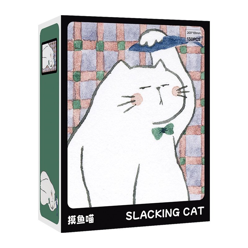 Bubble Puzzle-130pcs Jigsaw Puzzle-Slacking Cat