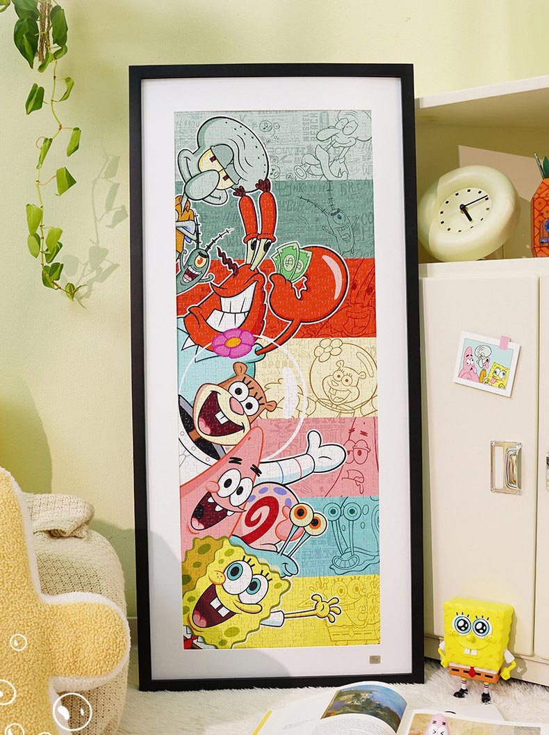 Toi-Sponge Bob and Friends-1000pcs Jigsaw Puzzle