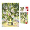 Toi-1000pcs Jigsaw Puzzle-Hydrangea Goldfish and Glass Orb
