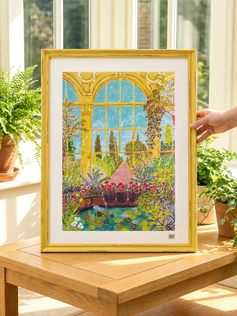 Toi-500pcs Jigsaw Puzzle-Gold-Adorned Castle