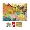 Toi-1000pcs Jigsaw Puzzle-Cabin Among Flowers