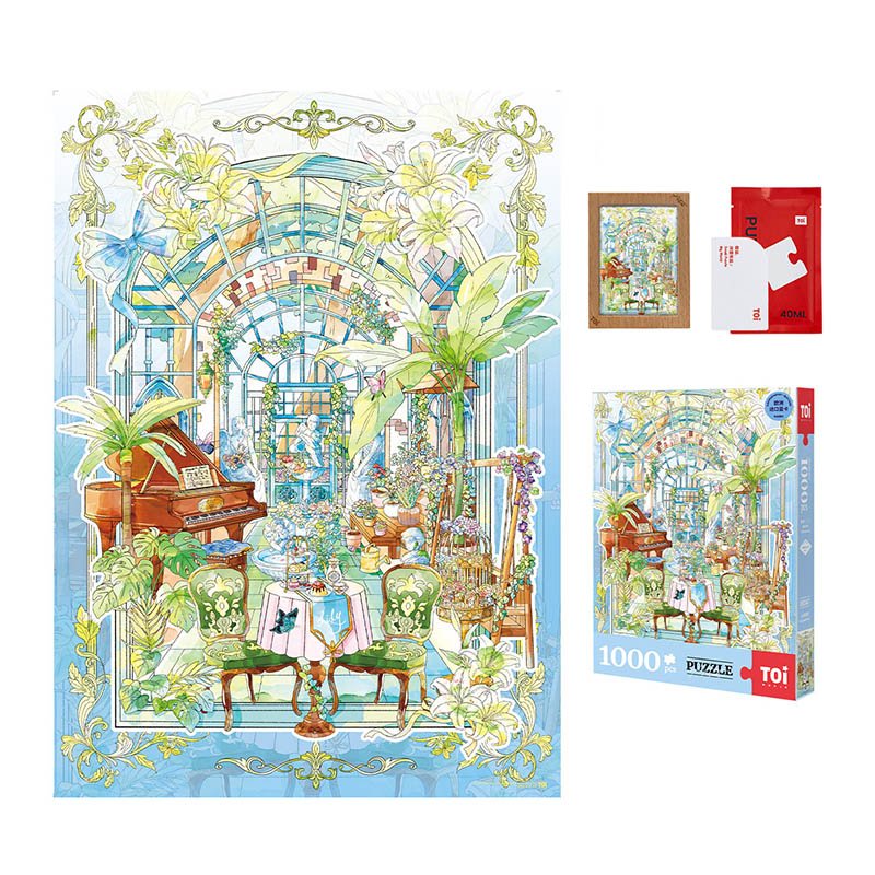 Toi-1000pcs Jigsaw Puzzle-Lily's Warm House