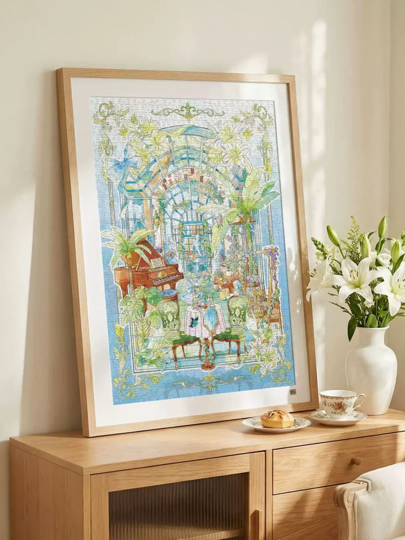 Toi-1000pcs Jigsaw Puzzle-Lily's Warm House