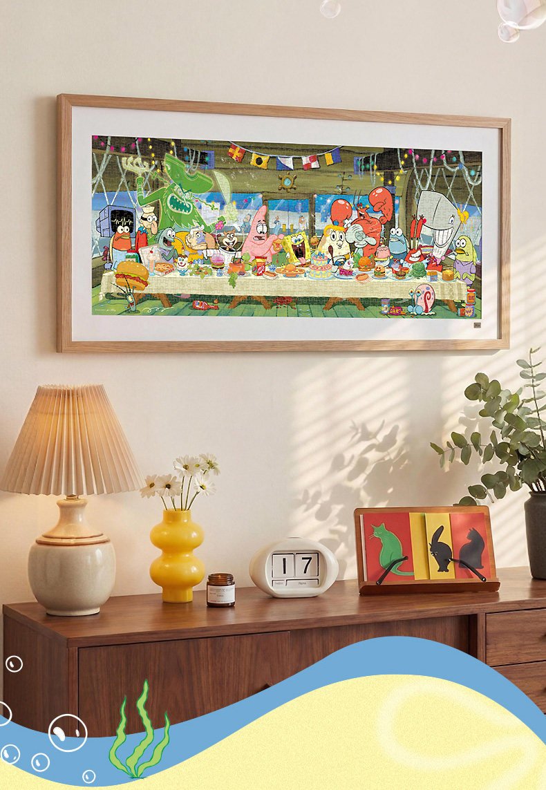 Toi-Sponge Bob-Bikini Bottom Party-1000pcs Jigsaw Puzzle