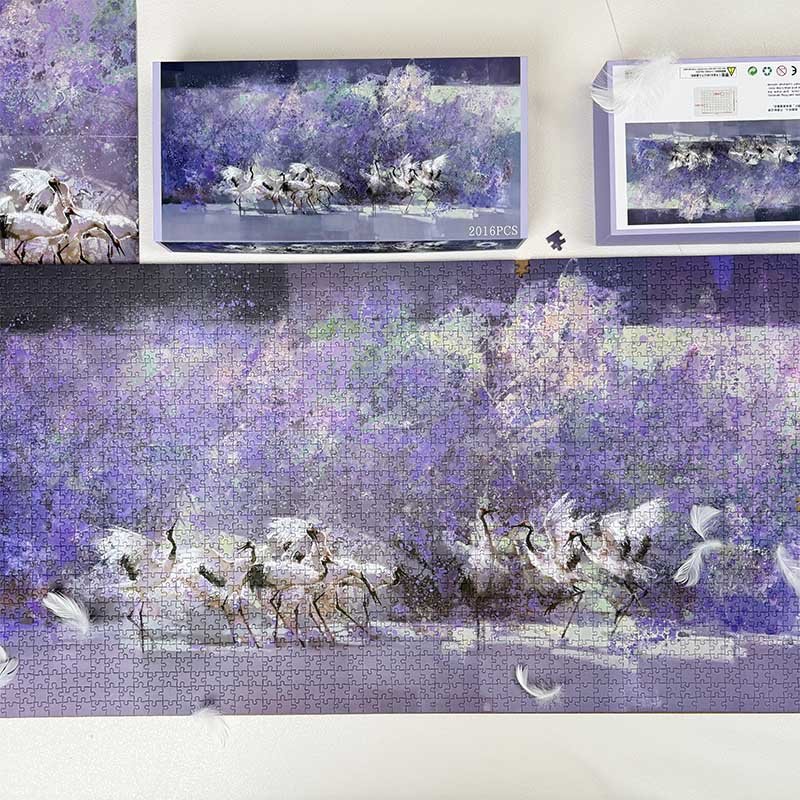 TuTuDingDang-2016 Piece-Crane Dancing in the Purple