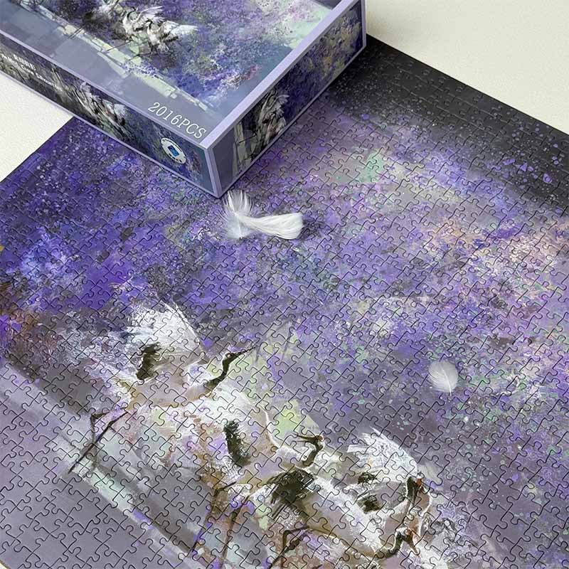 TuTuDingDang-2016 Piece-Crane Dancing in the Purple