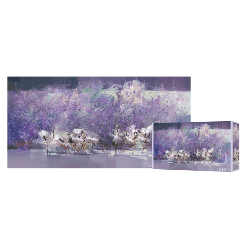 TuTuDingDang-2016 Piece-Crane Dancing in the Purple